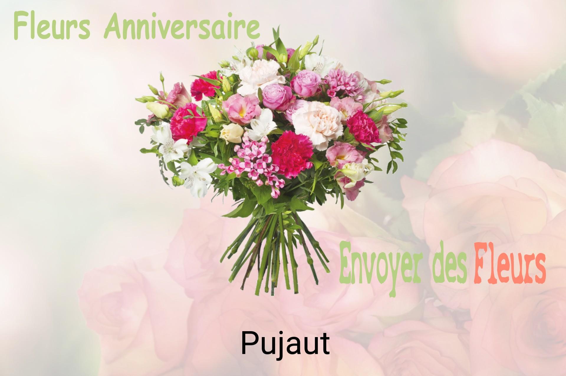 Bouquet de fleurs d’anniversaire livré à Pujaut